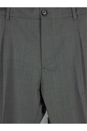 Grey virgin wool blend Riccardo trousers BE ABLE | RICCARDOCCMLRGRIGIOMEDIOMELANGE